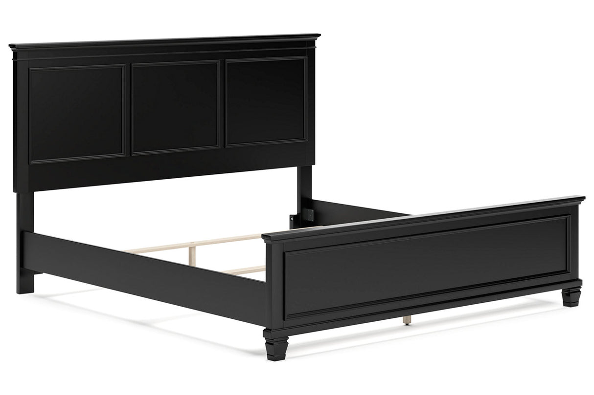 Lanolee Black Panel Bedroom Set from Ashley - Luna Furniture
