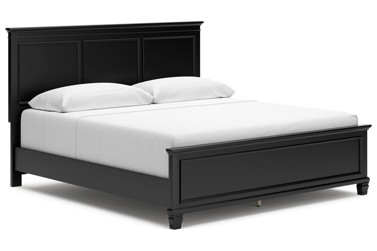 Lanolee Black Panel Bedroom Set from Ashley - Luna Furniture