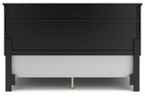 Lanolee Black King Panel Bed from Ashley - Luna Furniture