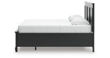 Lanolee King Panel Storage Bed with Dresser in Black from Ashley - Luna Furniture