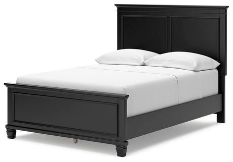 Lanolee Black Full Panel Bed from Ashley Furniture - Luna Furniture