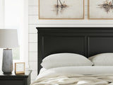 Lanolee Black Full Panel Storage Bed from Ashley Furniture - Luna Furniture