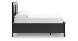 Lanolee Full Panel Storage Bed with Dresser in Black from Ashley Furniture - Luna Furniture