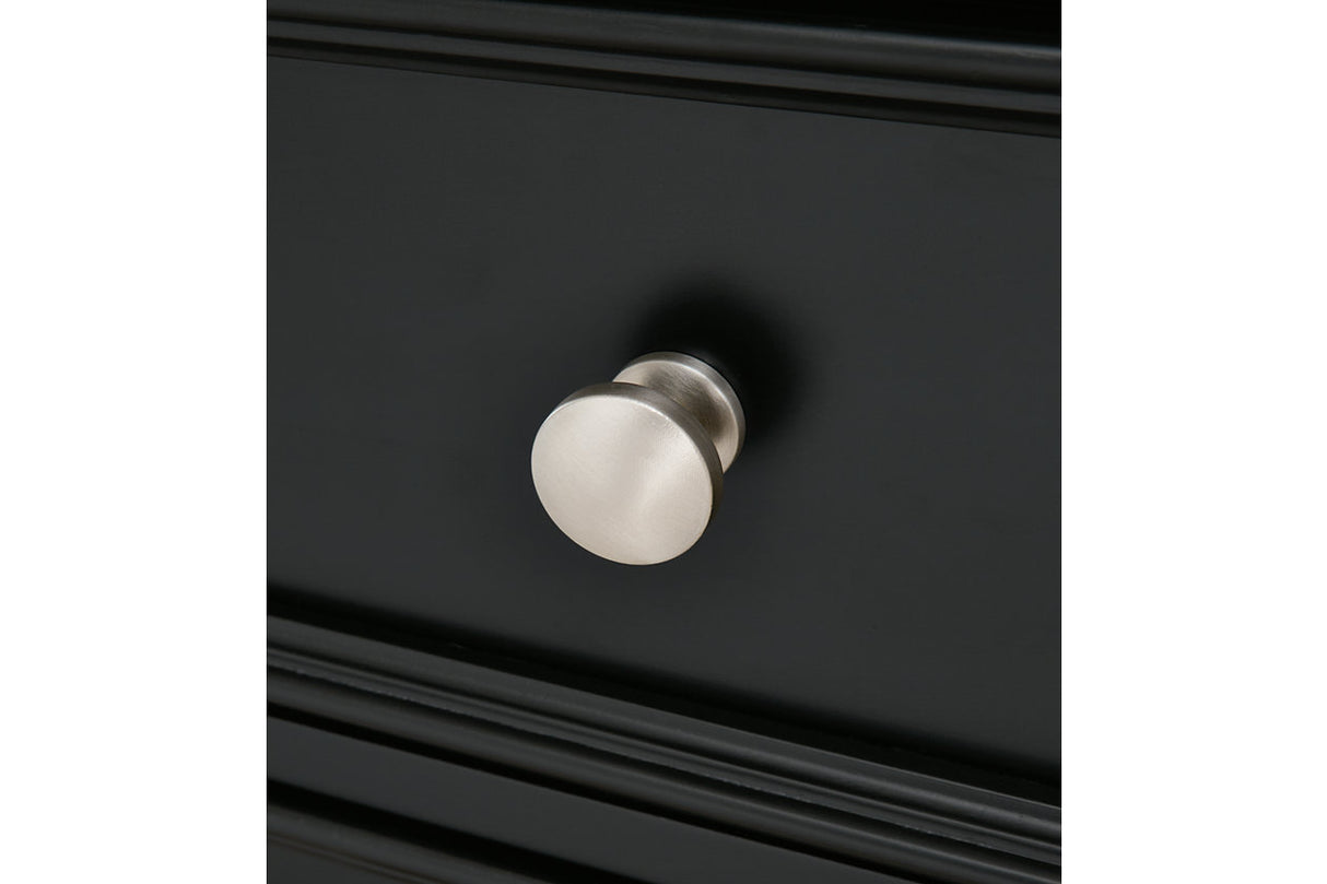 Lanolee Black Dresser and Mirror from Ashley - Luna Furniture