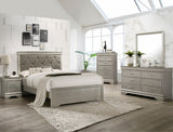 Amalia Champagne Silver Bedroom Mirror (Mirror Only) from Crown Mark - Luna Furniture