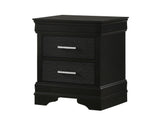 Amalia Black Nightstand from Crown Mark - Luna Furniture