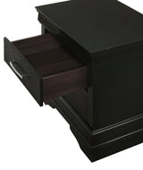 Amalia Black Nightstand from Crown Mark - Luna Furniture