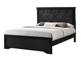 Amalia Black Full Panel Bed from Crown Mark - Luna Furniture