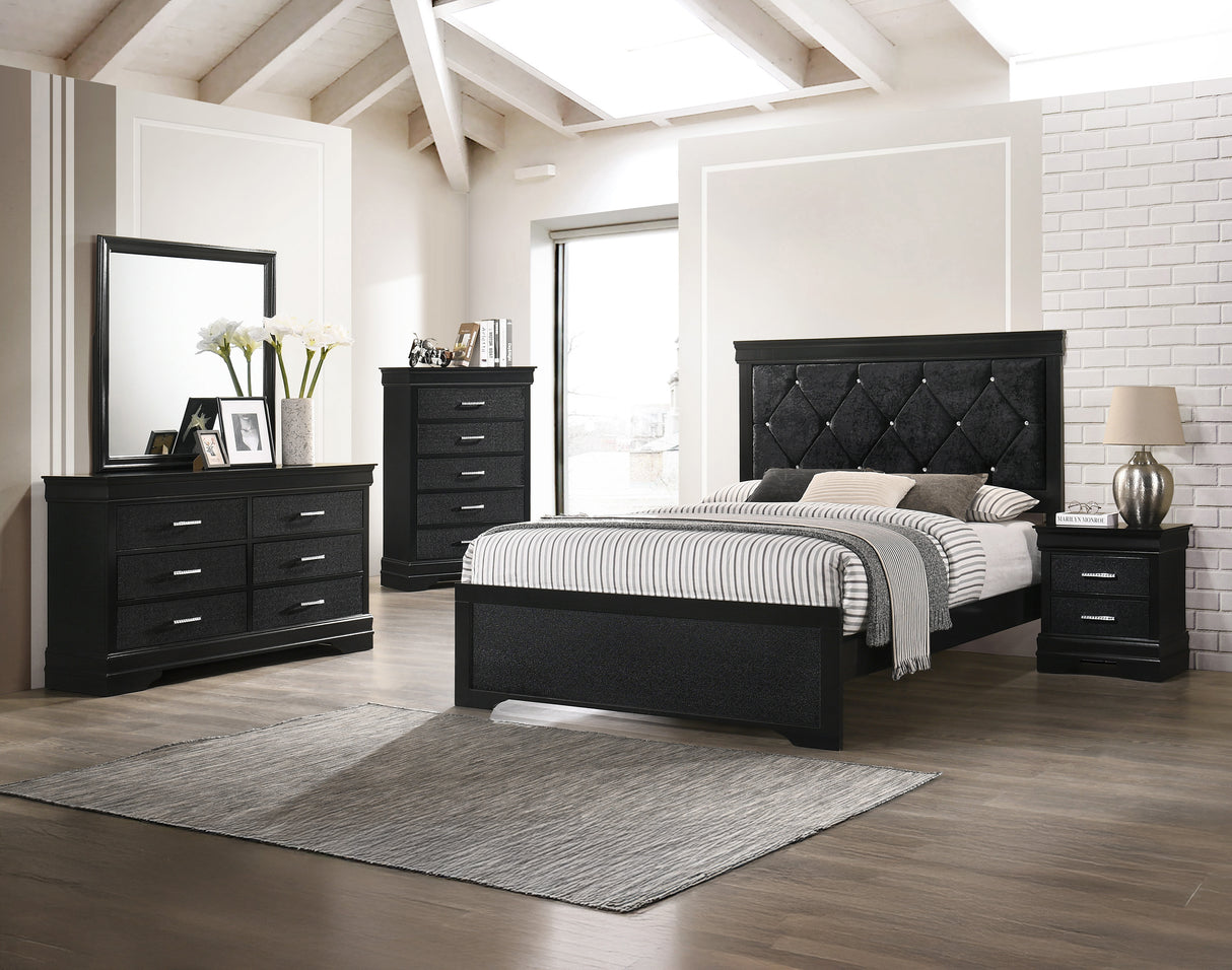 Amalia Black Chest from Crown Mark - Luna Furniture