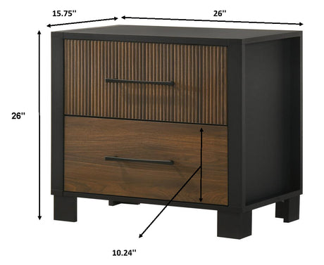Nemy Brown Bedroom Set from Crown Mark - Luna Furniture