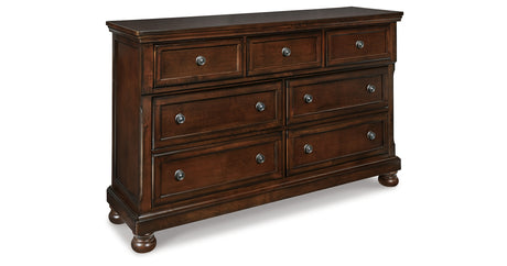 Porter Rustic Brown Dresser from Ashley - Luna Furniture