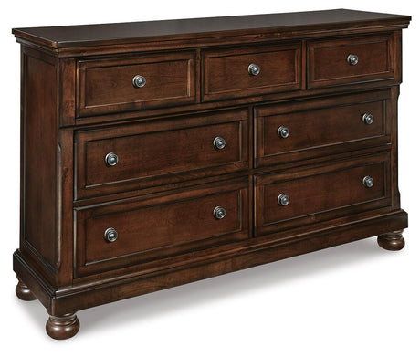 Porter Rustic Brown Dresser from Ashley Furniture - Luna Furniture