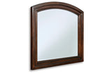 Porter Rustic Brown Bedroom Mirror (Mirror Only) from Ashley Furniture - Luna Furniture