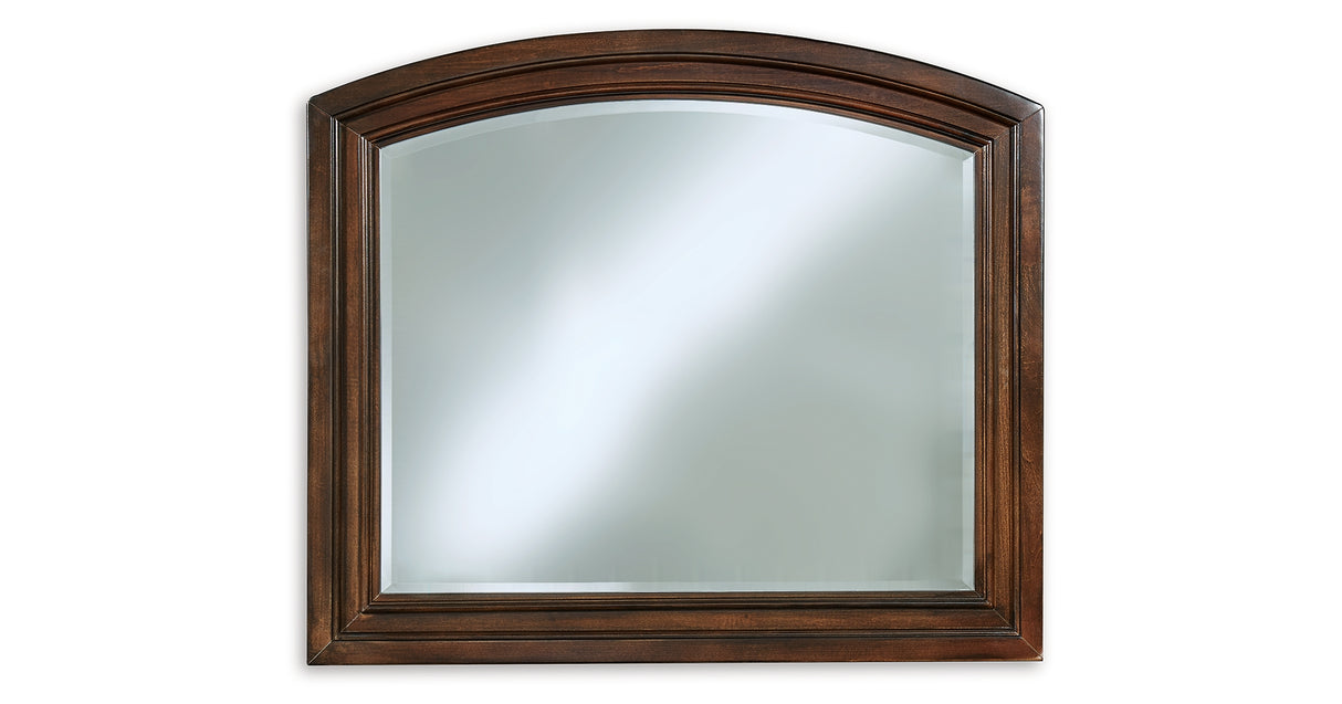 Porter Rustic Brown Bedroom Mirror (Mirror Only) from Ashley Furniture - Luna Furniture