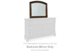 Porter Rustic Brown Bedroom Mirror (Mirror Only) from Ashley Furniture - Luna Furniture