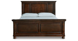 Porter Rustic Brown California King Panel Bed from Ashley Furniture - Luna Furniture
