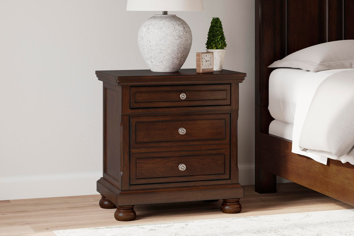 Porter Rustic Brown Nightstand from Ashley Furniture - Luna Furniture