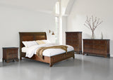 Trellington Brown Queen Sleigh Storage Bed from Ashley - Luna Furniture