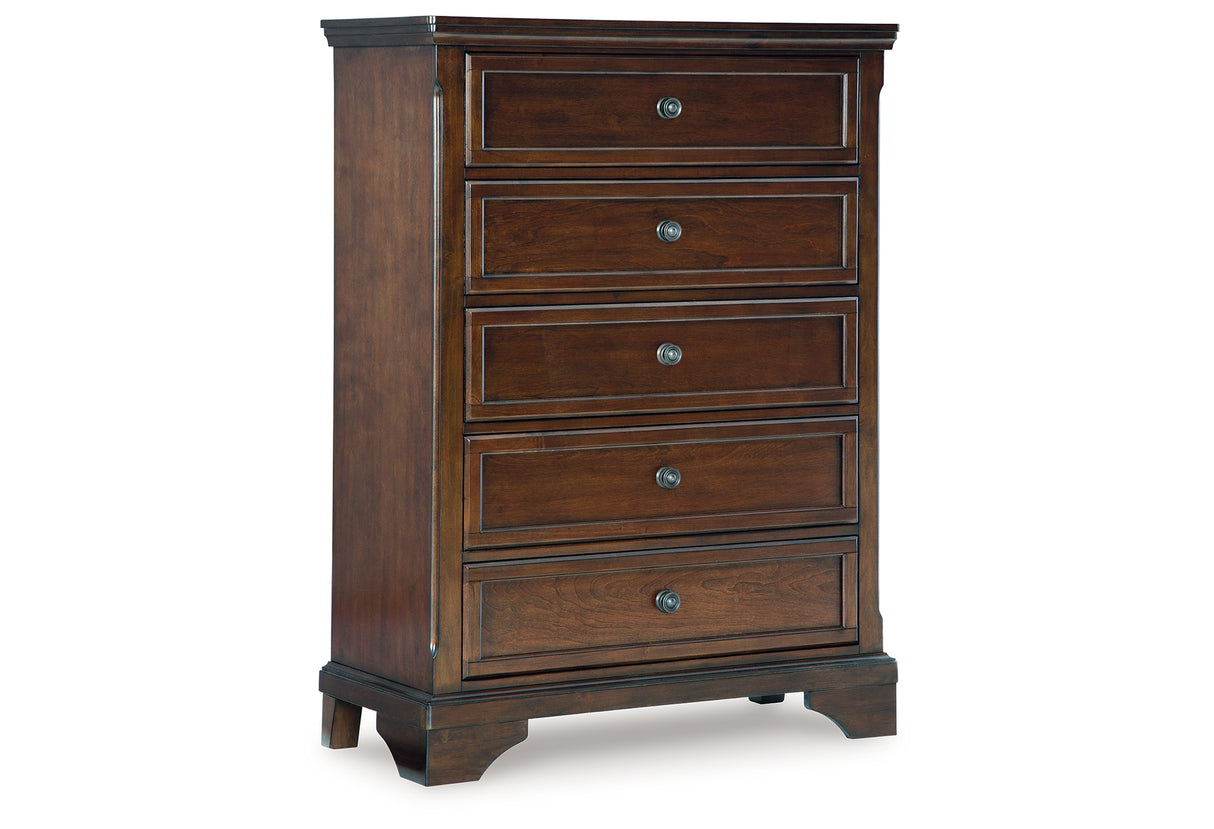 Trellington Brown Chest of Drawers from Ashley - Luna Furniture