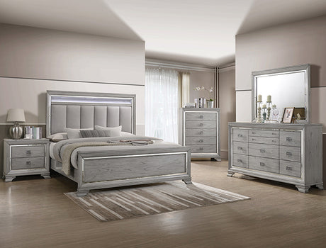Vail Gray Chest from Crown Mark - Luna Furniture