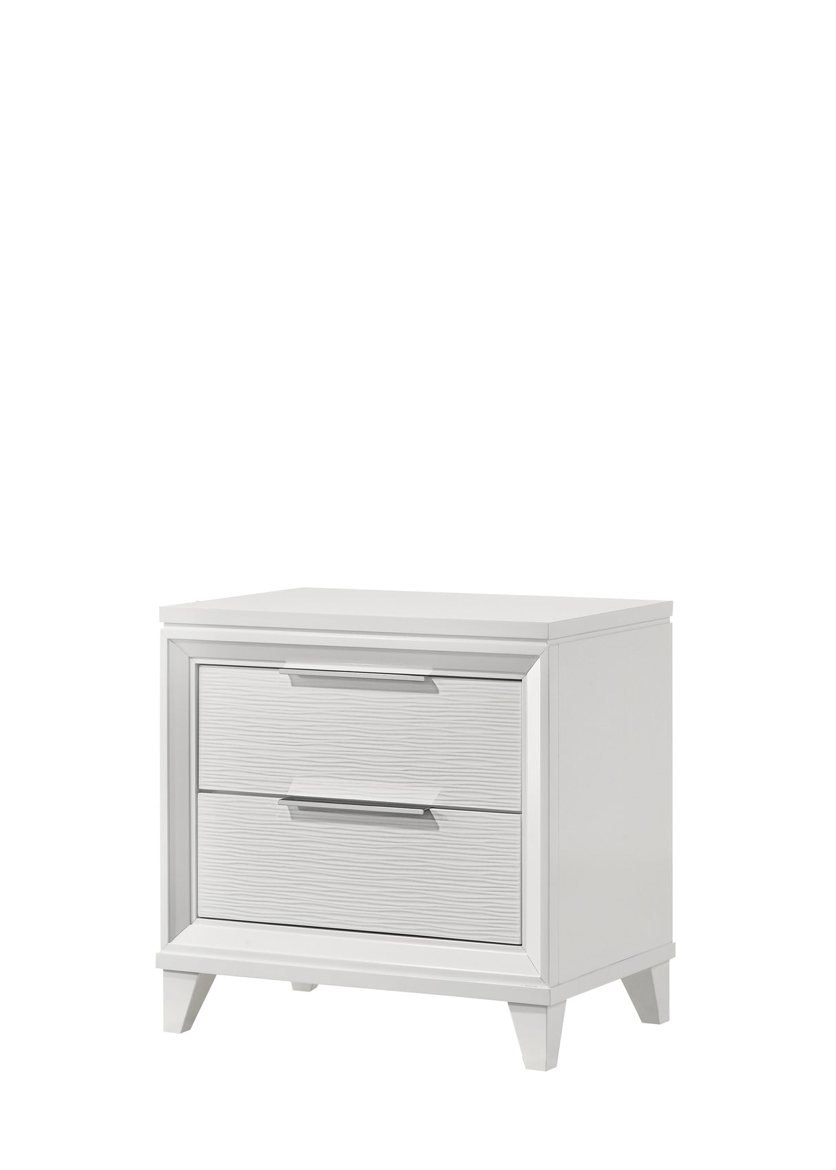 Cressida White Nightstand from Crown Mark - Luna Furniture