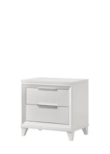 Cressida White Nightstand from Crown Mark - Luna Furniture