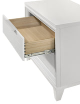 Cressida White Nightstand from Crown Mark - Luna Furniture