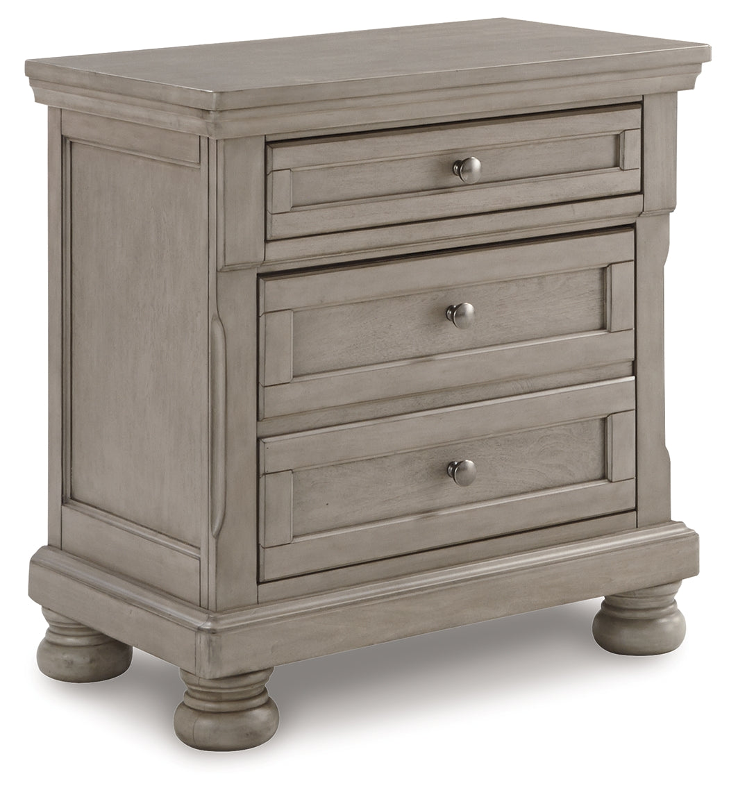 Lettner Light Gray Storage Platform Bedroom Set from Ashley Furniture - Luna Furniture