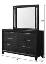 Cressida Black Bedroom Set from Crown Mark - Luna Furniture