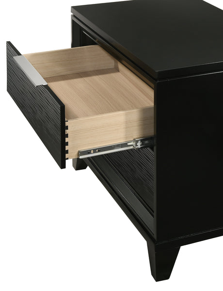 Cressida Black Bedroom Set from Crown Mark - Luna Furniture
