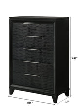 Cressida Black Bedroom Set from Crown Mark - Luna Furniture