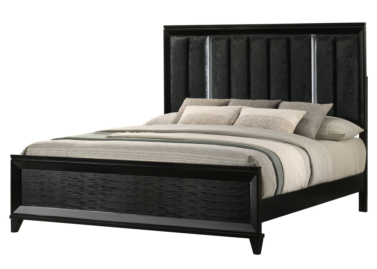 Cressida Black King Bed from Crown Mark - Luna Furniture