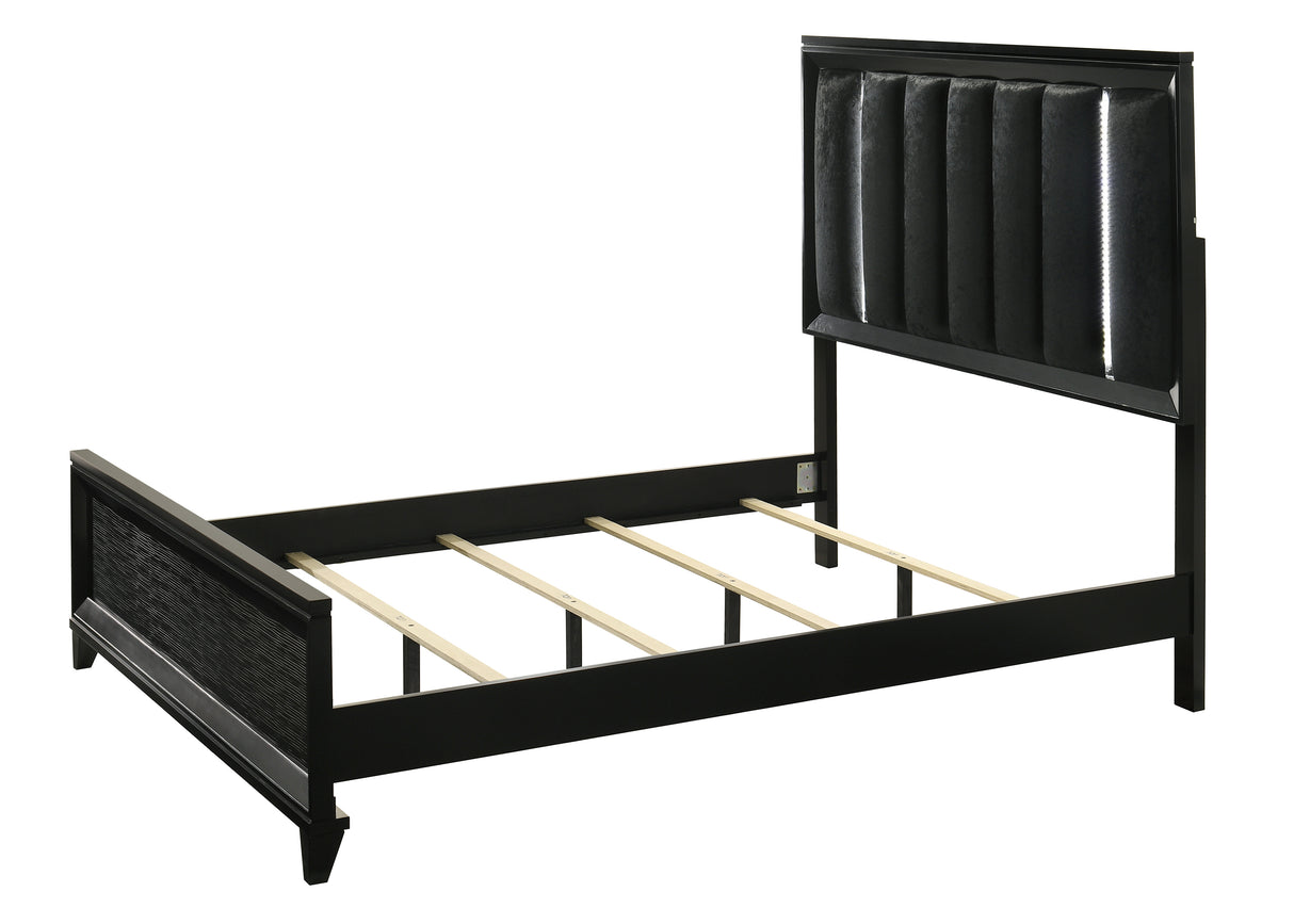 Cressida Black Queen Bed from Crown Mark - Luna Furniture