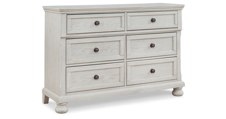 Robbinsdale Antique White Dresser from Ashley - Luna Furniture