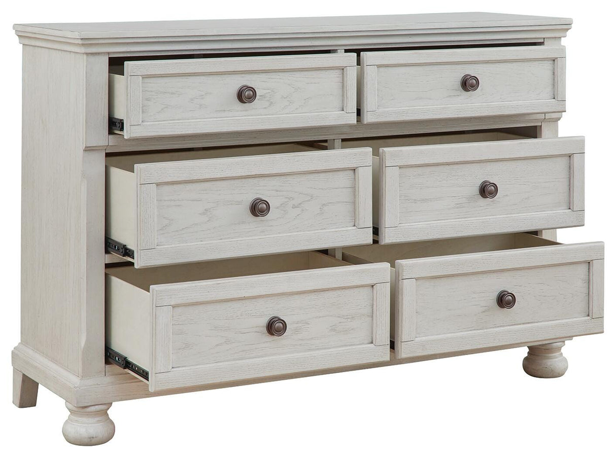 Robbinsdale Antique White Dresser from Ashley - Luna Furniture