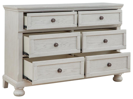 Robbinsdale Antique White Dresser from Ashley Furniture - Luna Furniture