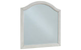Robbinsdale Antique White Bedroom Mirror (Mirror Only) from Ashley Furniture - Luna Furniture