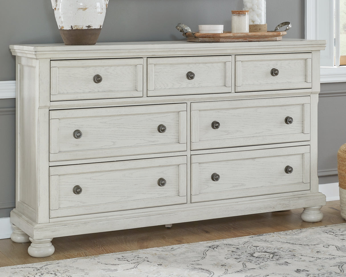 Robbinsdale Antique White Dresser from Ashley - Luna Furniture