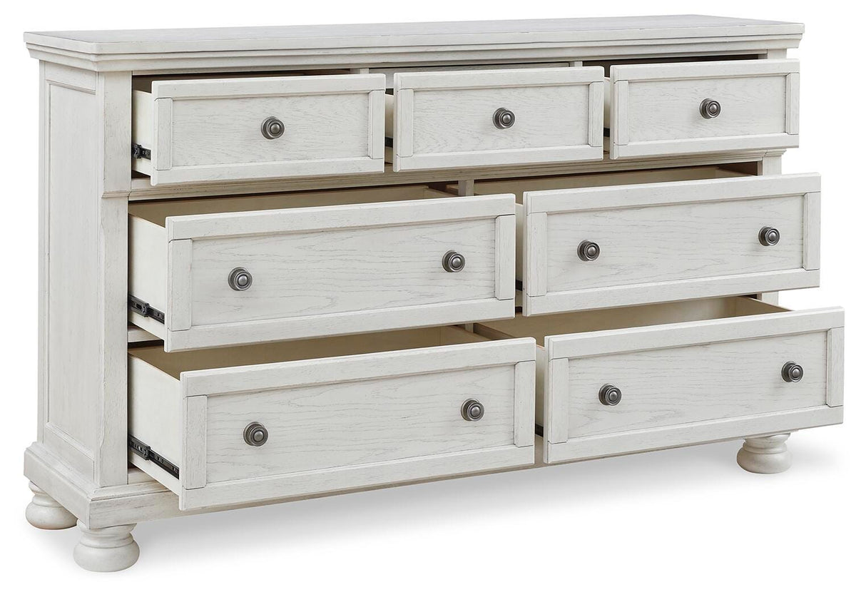 Robbinsdale Antique White Dresser from Ashley - Luna Furniture