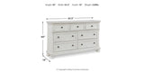 Robbinsdale Antique White Dresser from Ashley - Luna Furniture
