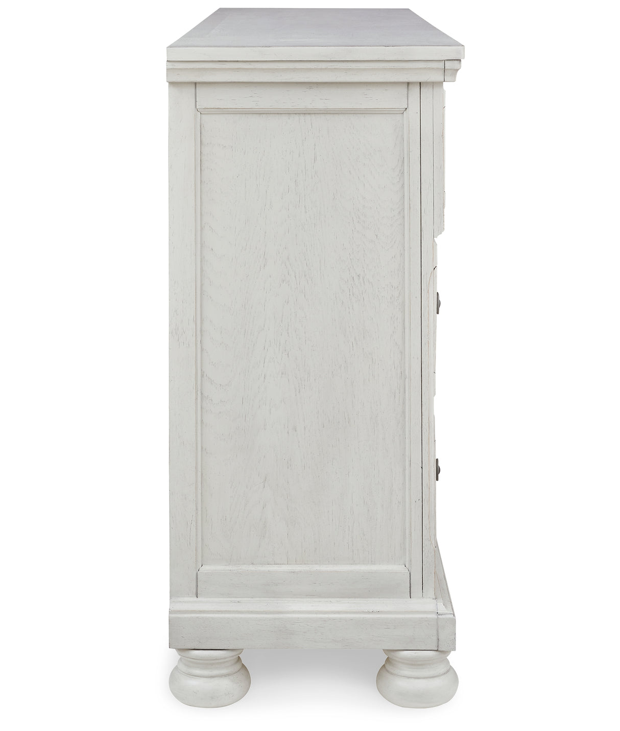 Robbinsdale Antique White Twin Sleigh Storage Bed and Dresser from Ashley - Luna Furniture