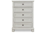 Robbinsdale Full Sleigh Storage Bed, Chest and Nightstand from Ashley - Luna Furniture