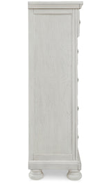 Robbinsdale Antique White Chest of Drawers from Ashley - Luna Furniture