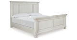 Robbinsdale Antique White Queen Panel Bed, Dresser, Chest and 2 Nightstands from Ashley Furniture - Luna Furniture