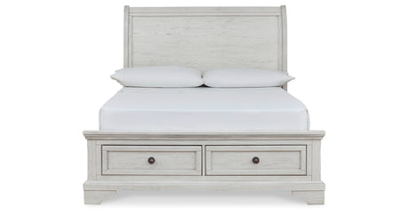 Robbinsdale Full Sleigh Storage Bed, Chest and Nightstand from Ashley Furniture - Luna Furniture