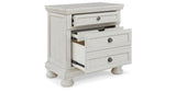 Robbinsdale Full Sleigh Storage Bed, Chest and Nightstand from Ashley - Luna Furniture
