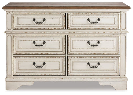 Realyn Two-tone Dresser from Ashley - Luna Furniture