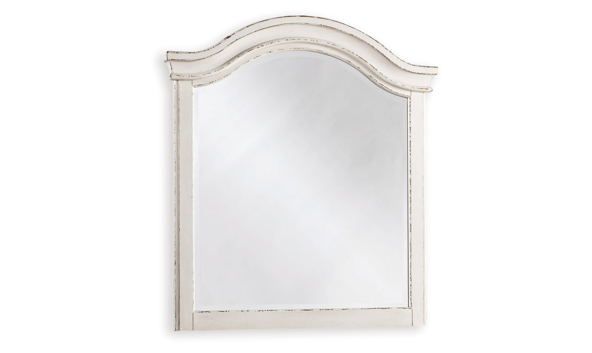Realyn Chipped White Bedroom Mirror (Mirror Only) from Ashley Furniture - Luna Furniture
