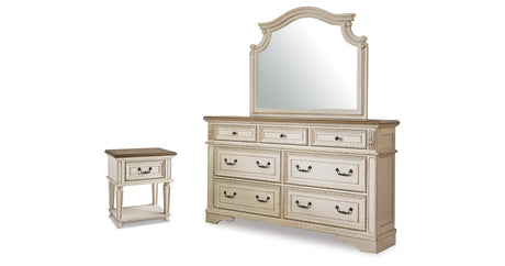 Realyn Dresser, Mirror and Nightstand from Ashley - Luna Furniture