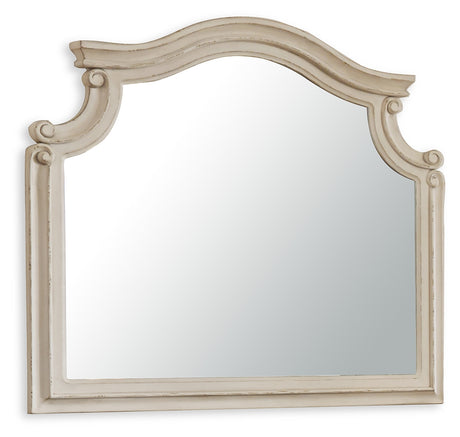 Realyn Chipped White Bedroom Mirror (Mirror Only) from Ashley - Luna Furniture
